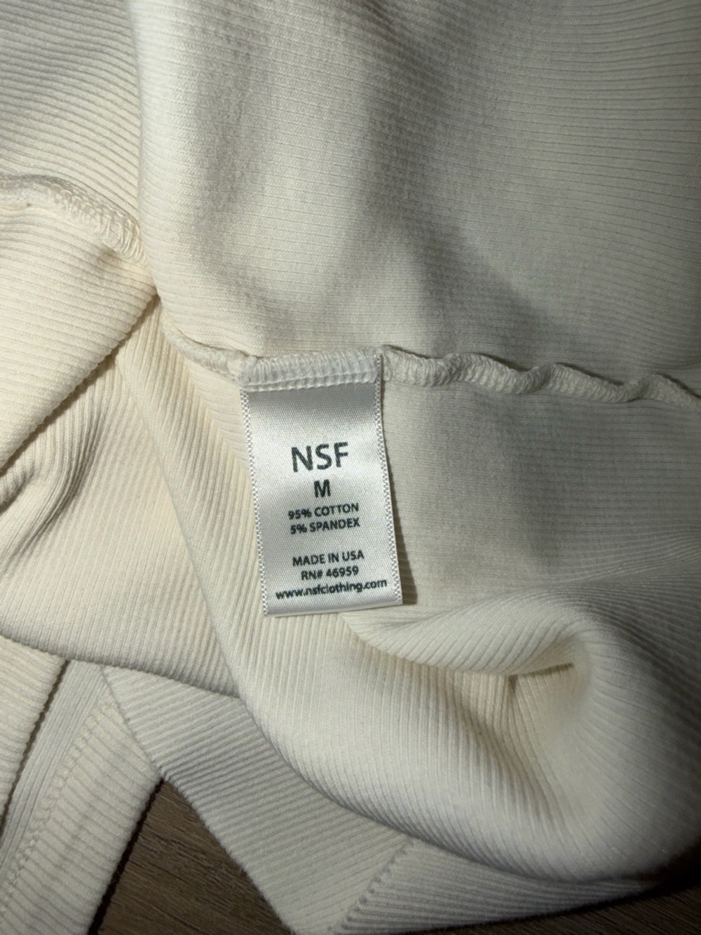 NSF Dien Ribbed Tank Top - Picture 3 of 7